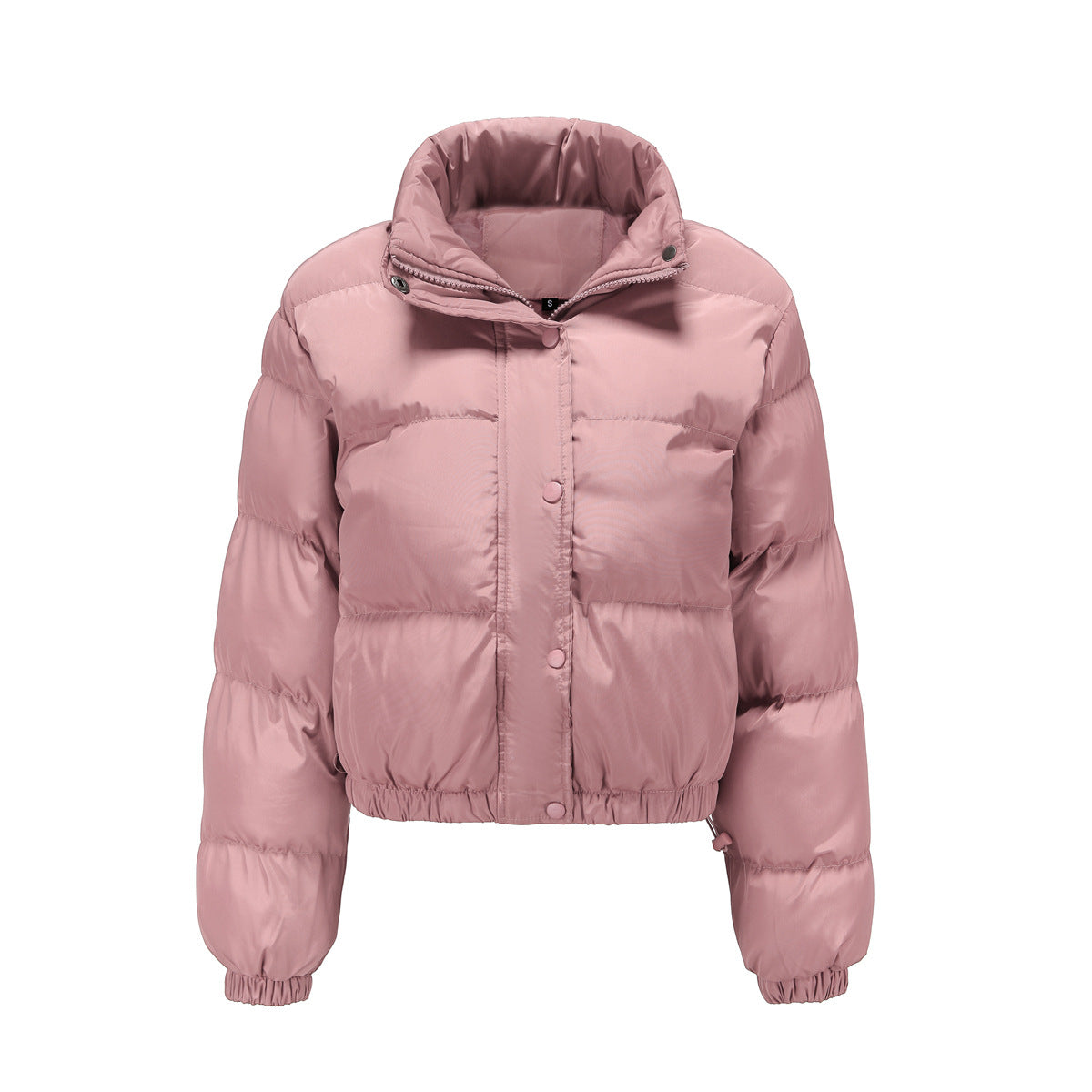 Long sleeved high neck warm jacket