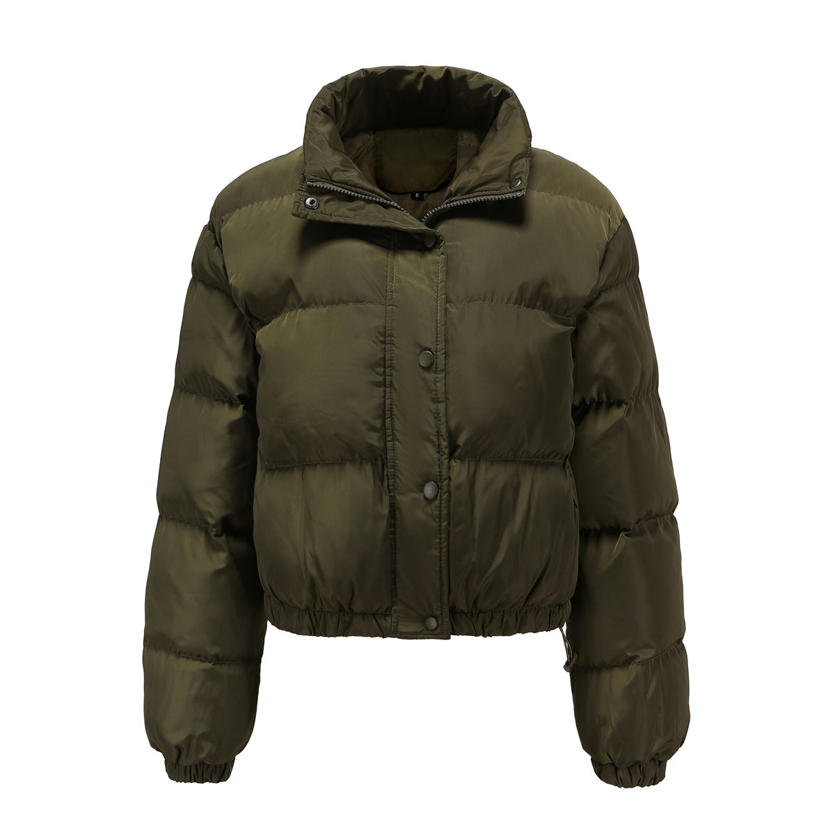 Long sleeved high neck warm jacket