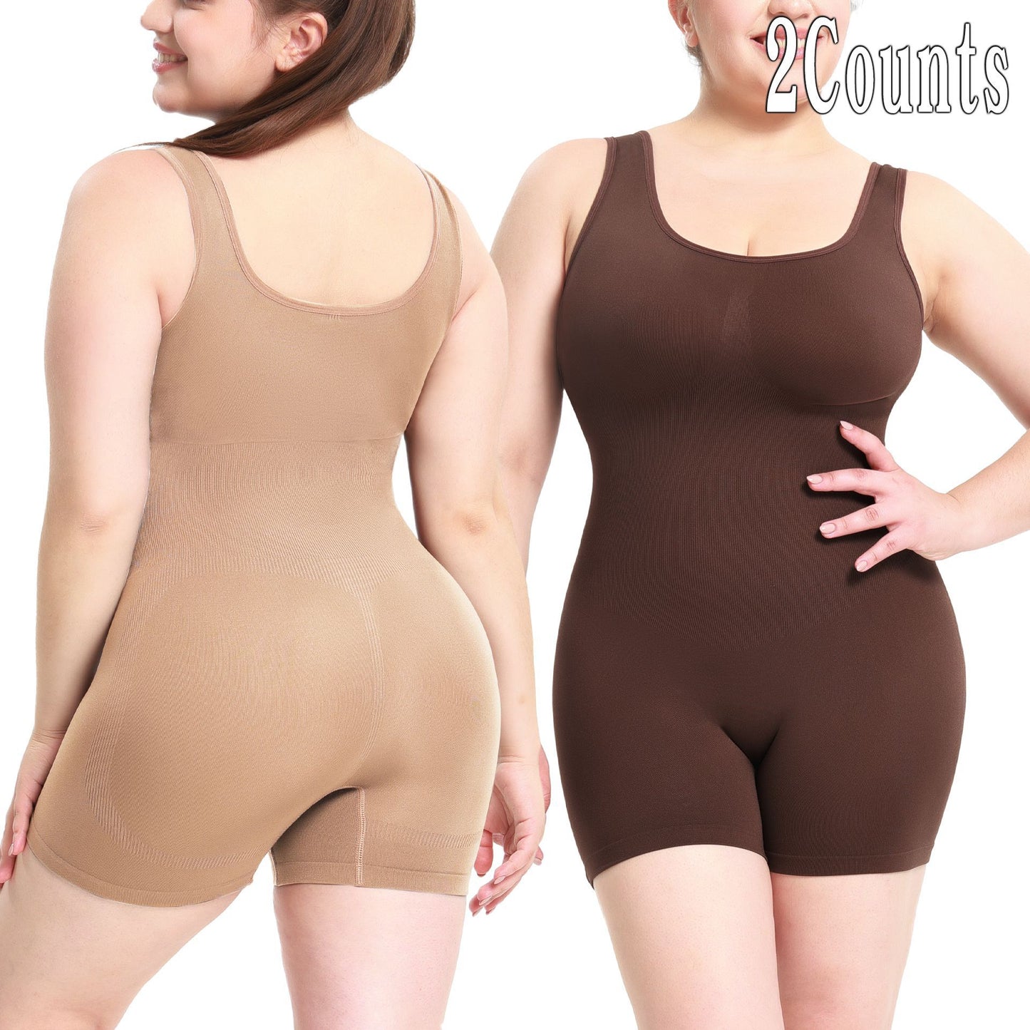 Women's One-Piece Shapewear Slimming Bodysuit Bodycon Jumpsuit