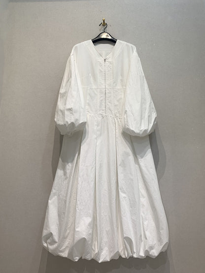 V  Neck Lantern Long Sleeve Dresses Women