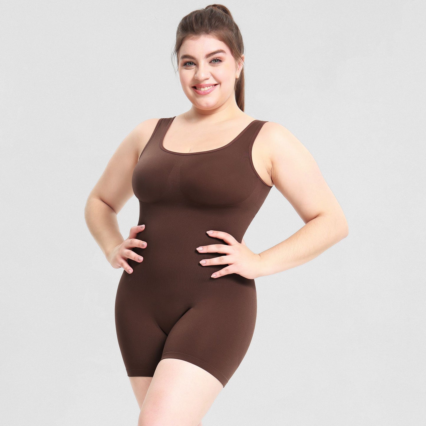 Women's One-Piece Shapewear Slimming Bodysuit Bodycon Jumpsuit