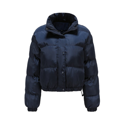 Long sleeved high neck warm jacket
