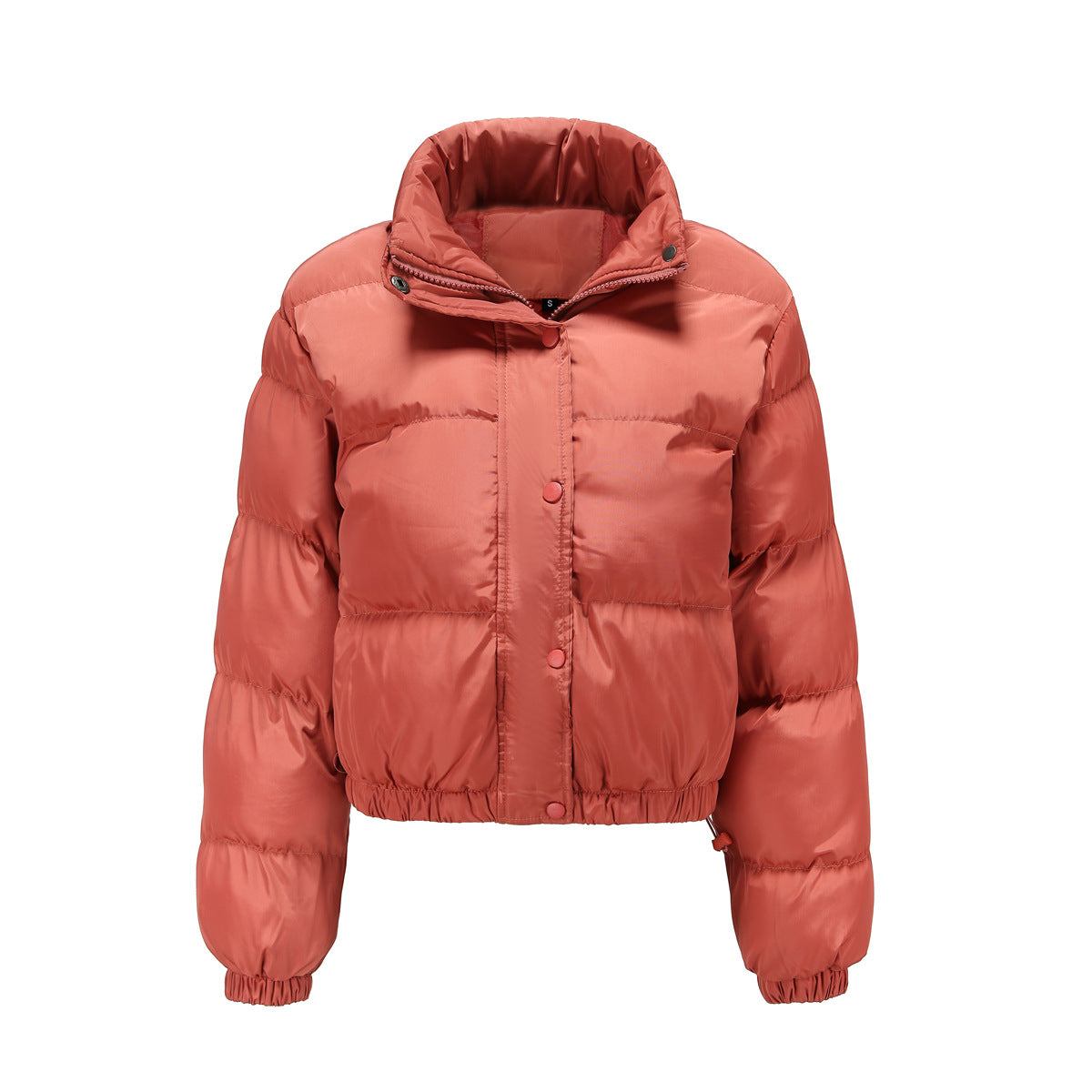 Long sleeved high neck warm jacket