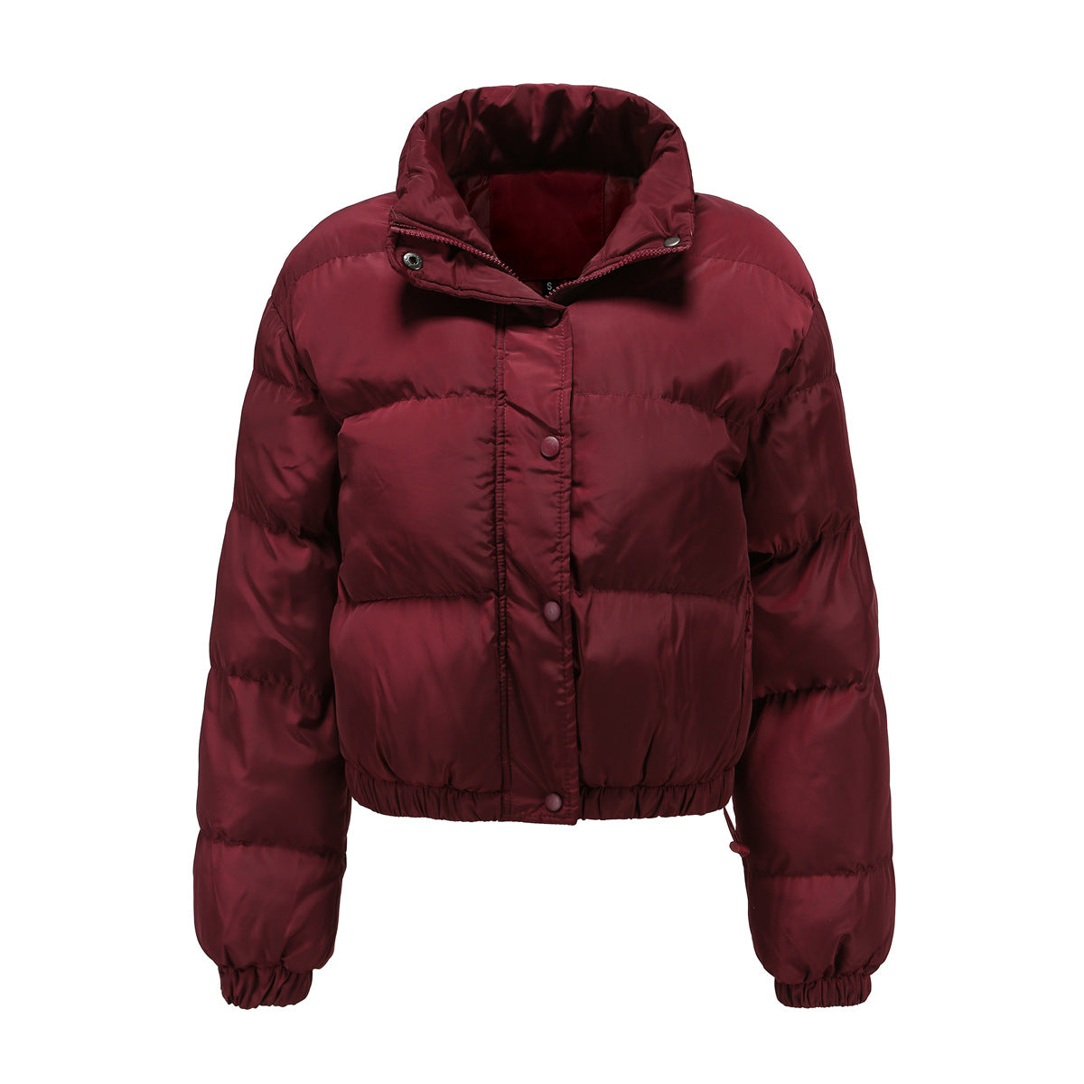 Long sleeved high neck warm jacket