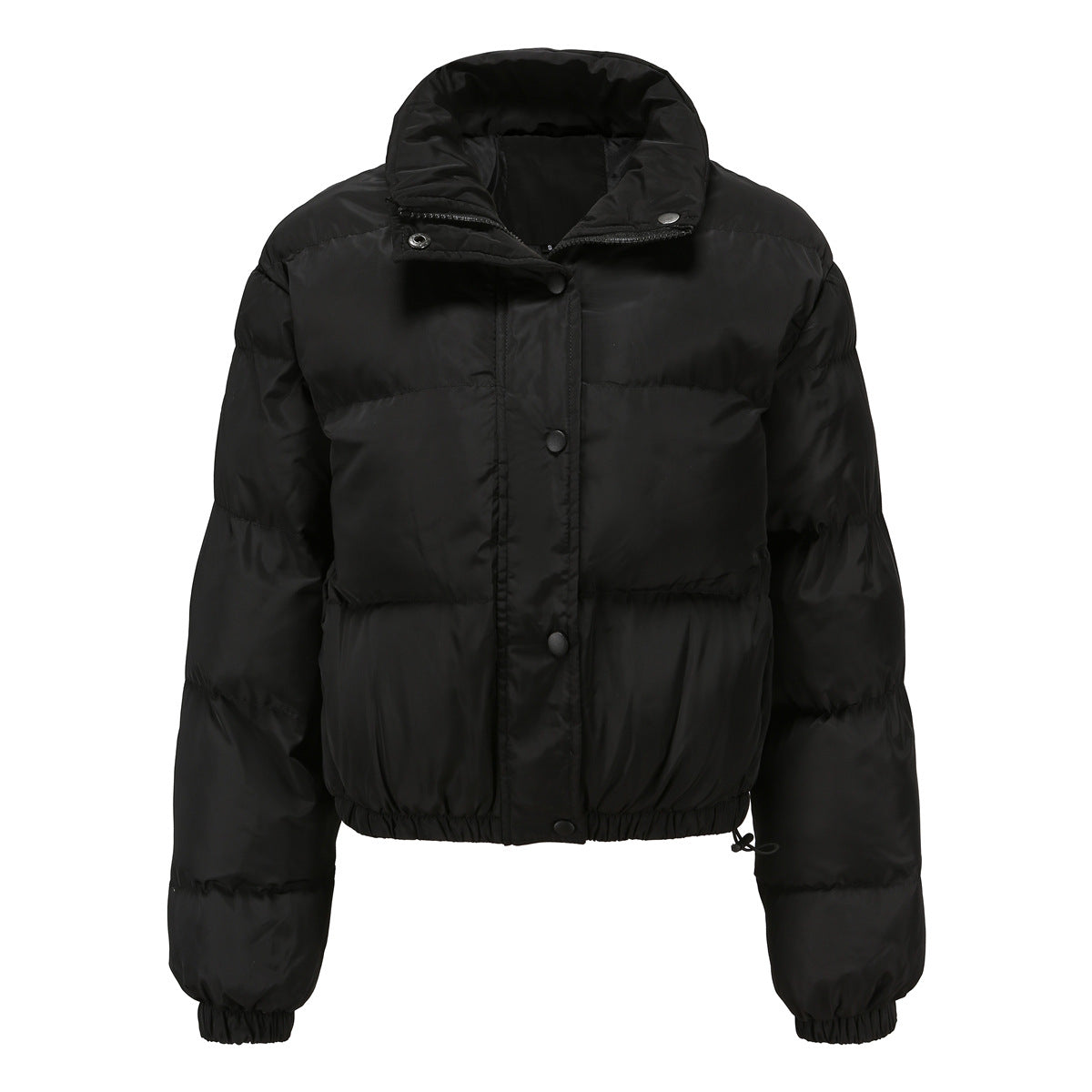 Long sleeved high neck warm jacket