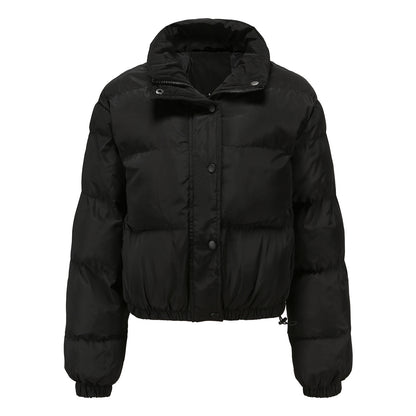 Long sleeved high neck warm jacket