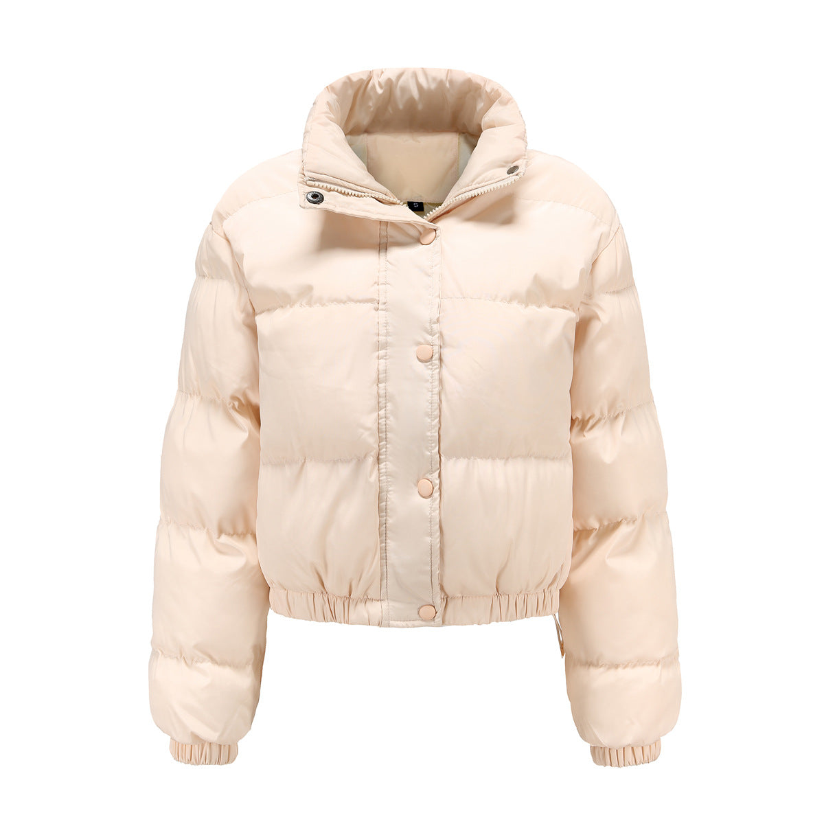 Long sleeved high neck warm jacket